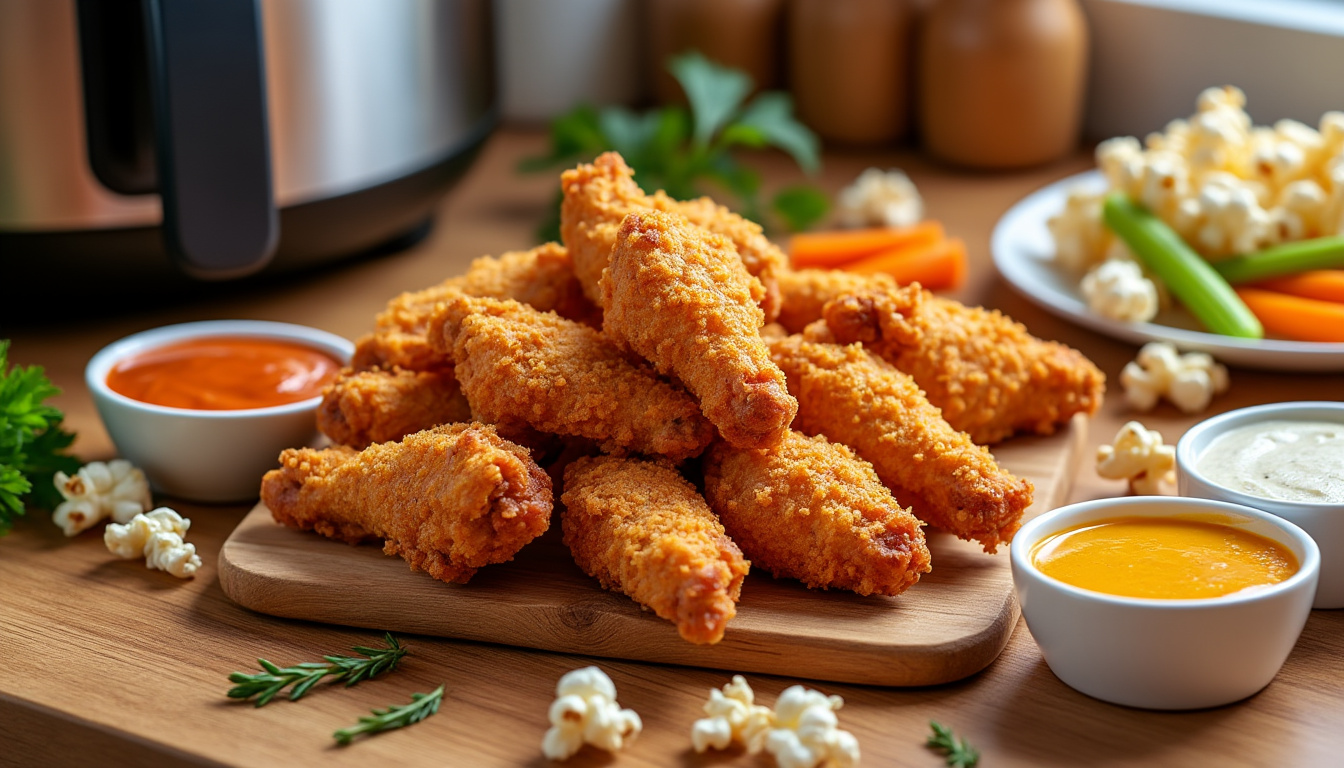découvrez des recettes originales de ailes de poulet à préparer avec votre friteuse à air ! sublimez vos plats avec des saveurs variées et des techniques de cuisson saine. essayez ces recettes savoureuses et surprenez vos invités.