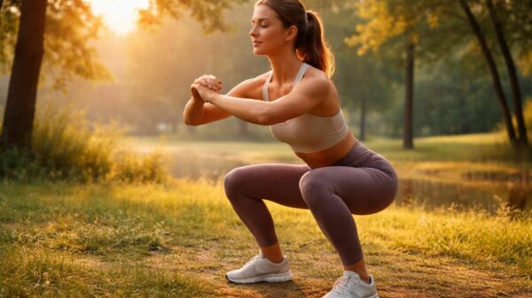 découvrez comment les air squats favorisent la connexion entre le corps et l'esprit pour améliorer votre forme physique et votre bien-être général.