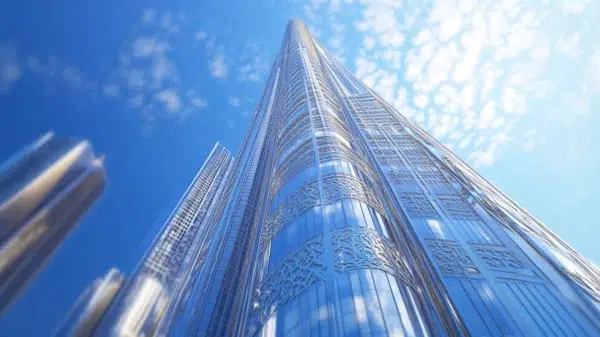 Almas Tower hauteur