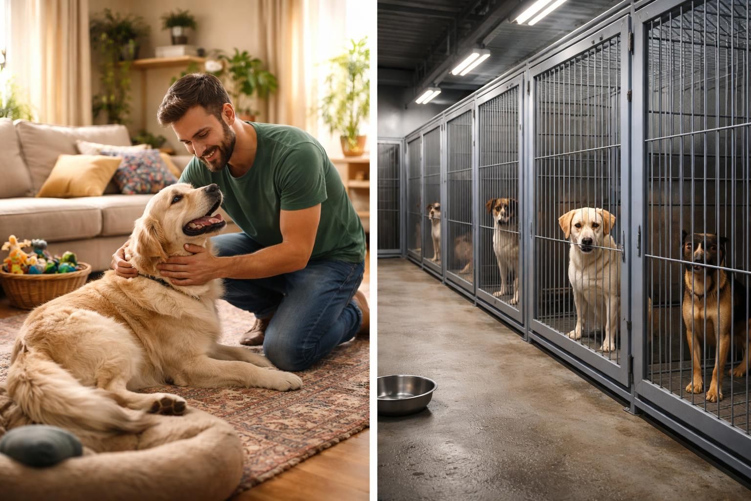 découvrez pourquoi opter pour un petsitter avec animaute est une meilleure alternative au chenil pour le confort et le bien-être de votre animal de compagnie.