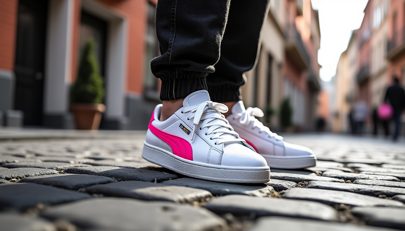 découvrez les autry baskets 01 low en cuir suédé blanc et rose, le modèle incontournable à adopter cette saison. alliez style et confort avec ces sneakers tendance qui apporteront une touche chic à toutes vos tenues.
