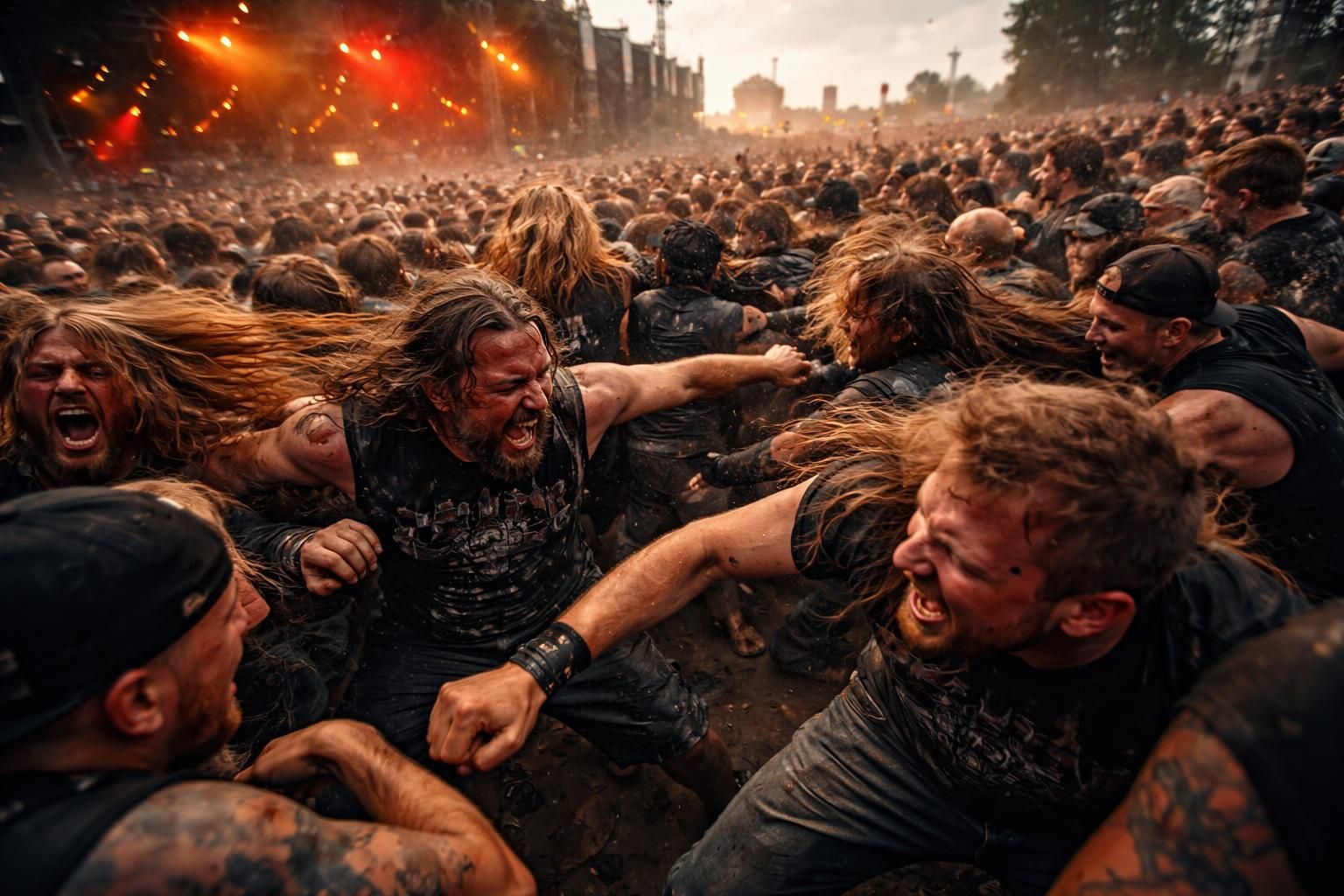 découvrez comment capturer l'énergie intense du wall of death au hellfest avec des photos époustouflantes qui saisissent chaque moment de cette expérience unique.