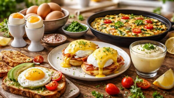 découvrez des recettes savoureuses pour célébrer la journée mondiale de l'œuf et profiter pleinement de ce trésor culinaire.