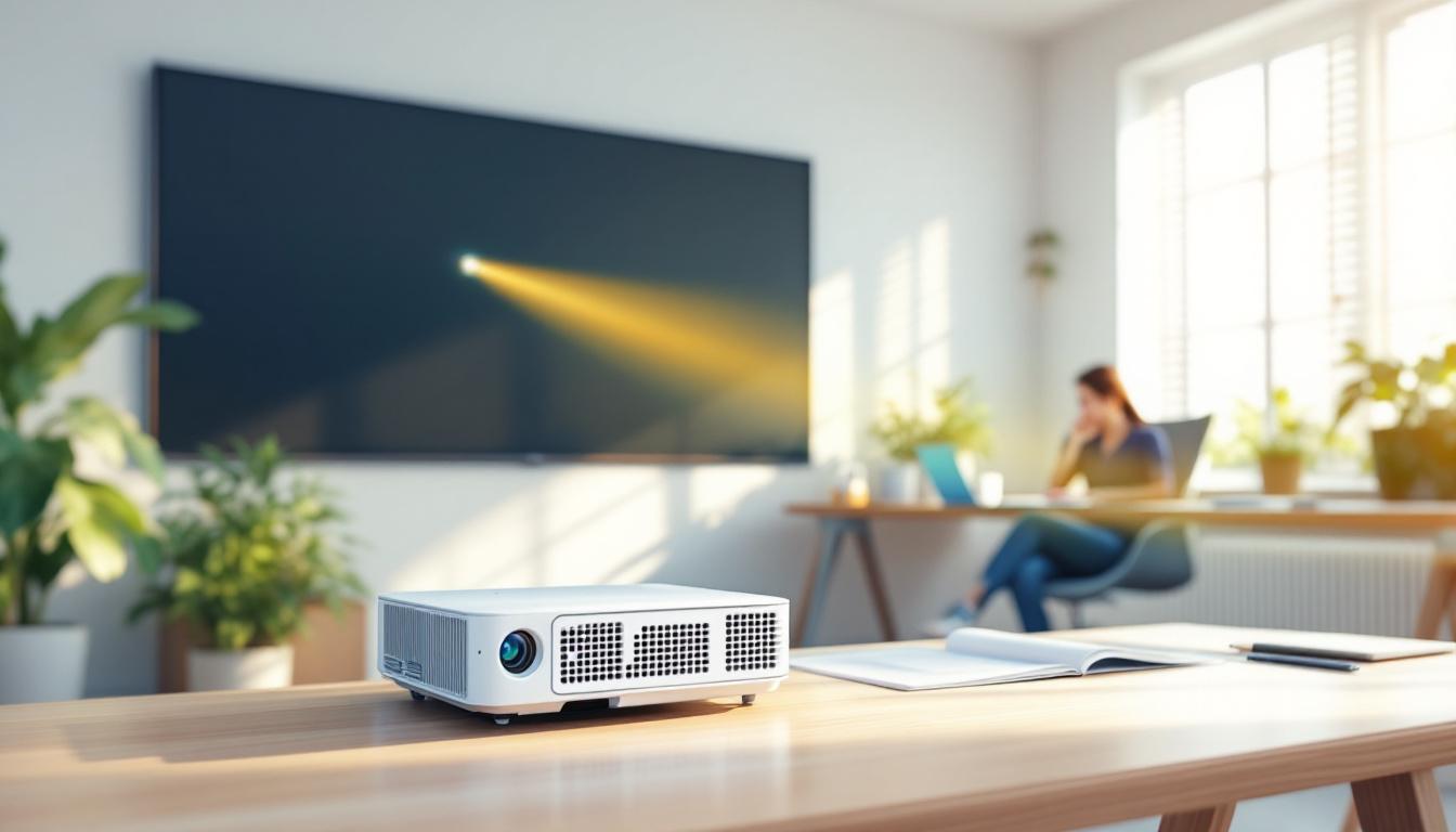 découvrez nos conseils pour choisir le meilleur vidéoprojecteur bureautique à focale courte adapté à vos besoins professionnels et optimiser vos présentations.