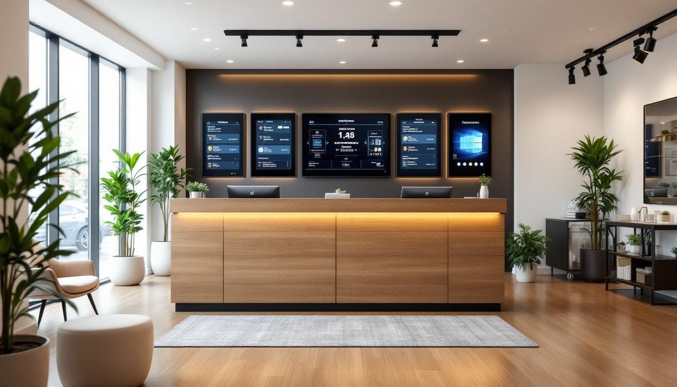 découvrez comment intégrer les dernières technologies dans votre banque d'accueil pour améliorer l'expérience client et optimiser la gestion de votre salon de coiffure.