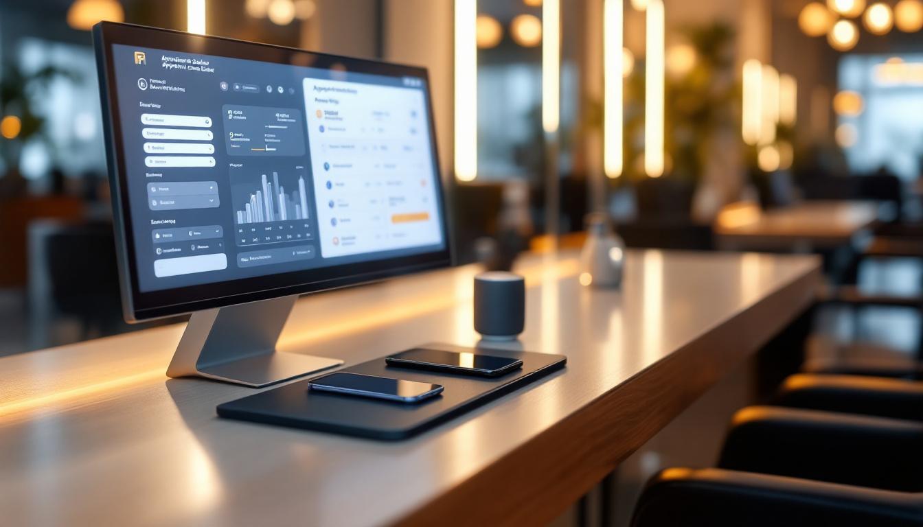 découvrez comment intégrer des technologies modernes dans votre banque d'accueil pour optimiser l'accueil et l'expérience client dans votre salon de coiffure.