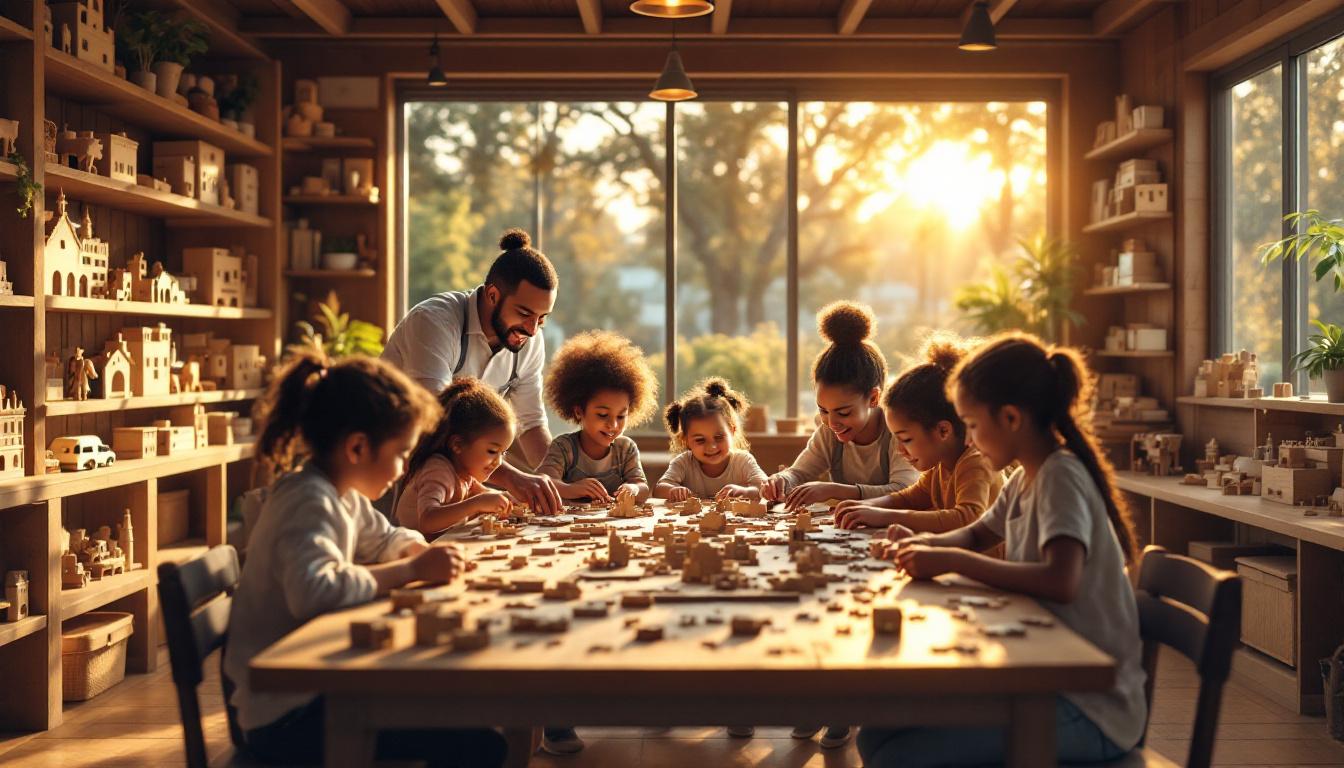 découvrez comment la boutique de puzzles 3d en bois stimule la créativité des enfants grâce à des jeux éducatifs et ludiques favorisant imagination et compétences manuelles.