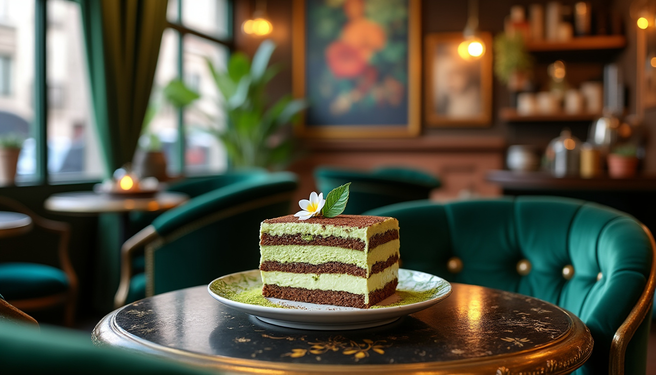découvrez comment le tiramisu au thé matcha, signé michalak, est devenu la nouvelle tendance incontournable des cafés parisiens. plongez dans l'univers de cette délicieuse fusion entre tradition italienne et saveurs japonaises, et laissez-vous séduire par ce dessert qui a conquis le cœur des gourmets.