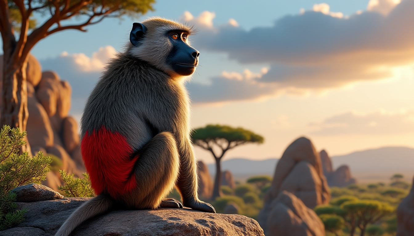 découvrez les fascinantes vocalisations des babouins cul rouge et comment ces primates utilisent la communication sonore pour interagir entre eux. plongez dans l'univers des comportements sociaux de ces animaux fascinants.