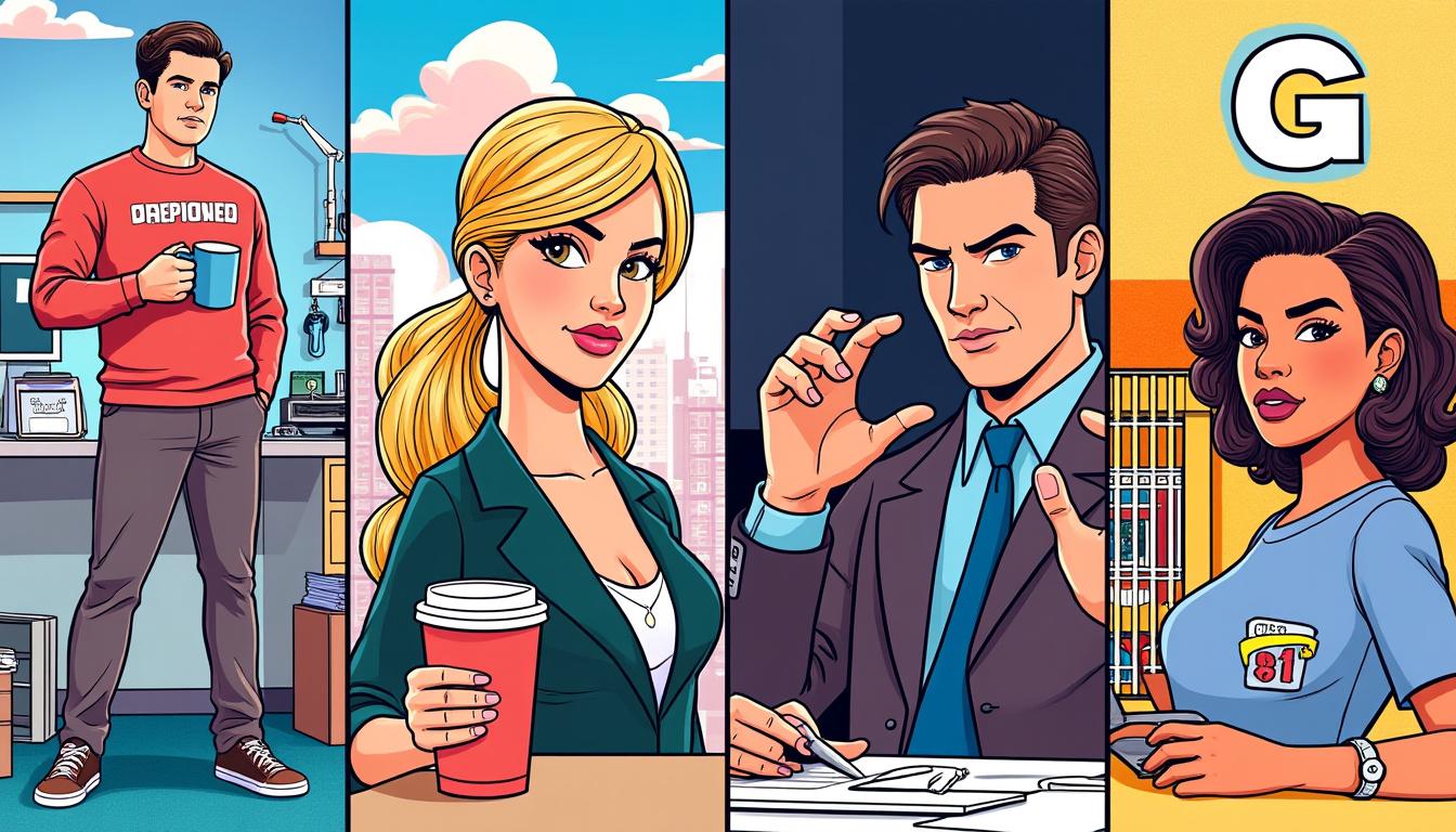 découvrez l'évolution des personnages de séries dont le nom commence par la lettre g, à travers les années et les différentes époques de la télévision.