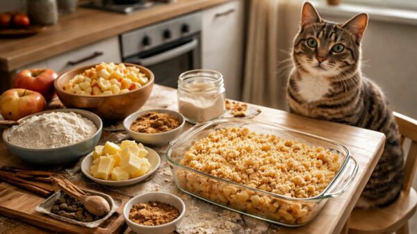 découvrez comment préparer rapidement un crumble du chat qui tousse délicieux et réconfortant en moins de 30 minutes grâce à notre recette facile et rapide.