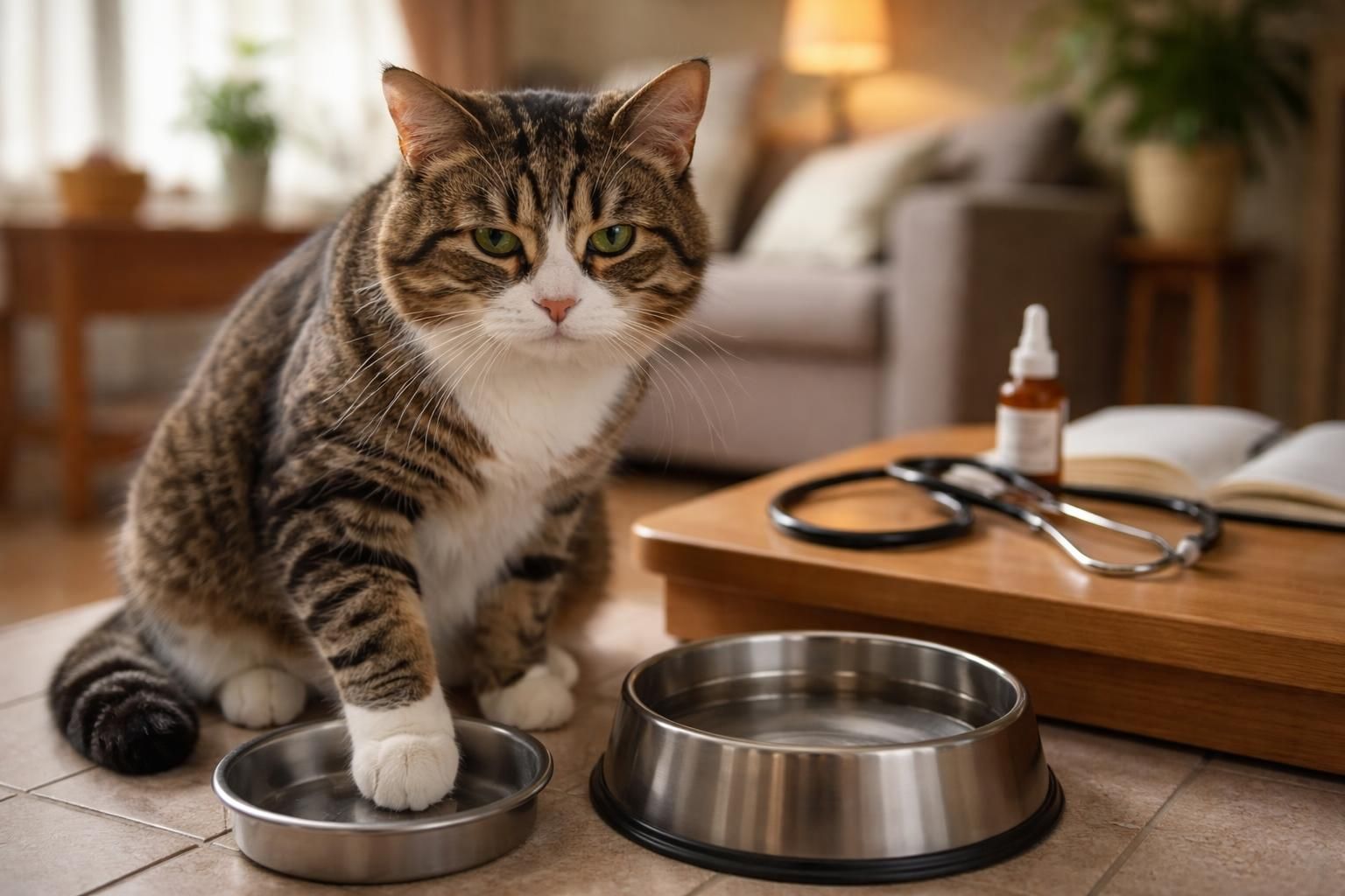 découvrez comment réagir si votre chat ne mange plus mais boit beaucoup, les causes possibles et les gestes à adopter pour assurer son bien-être.