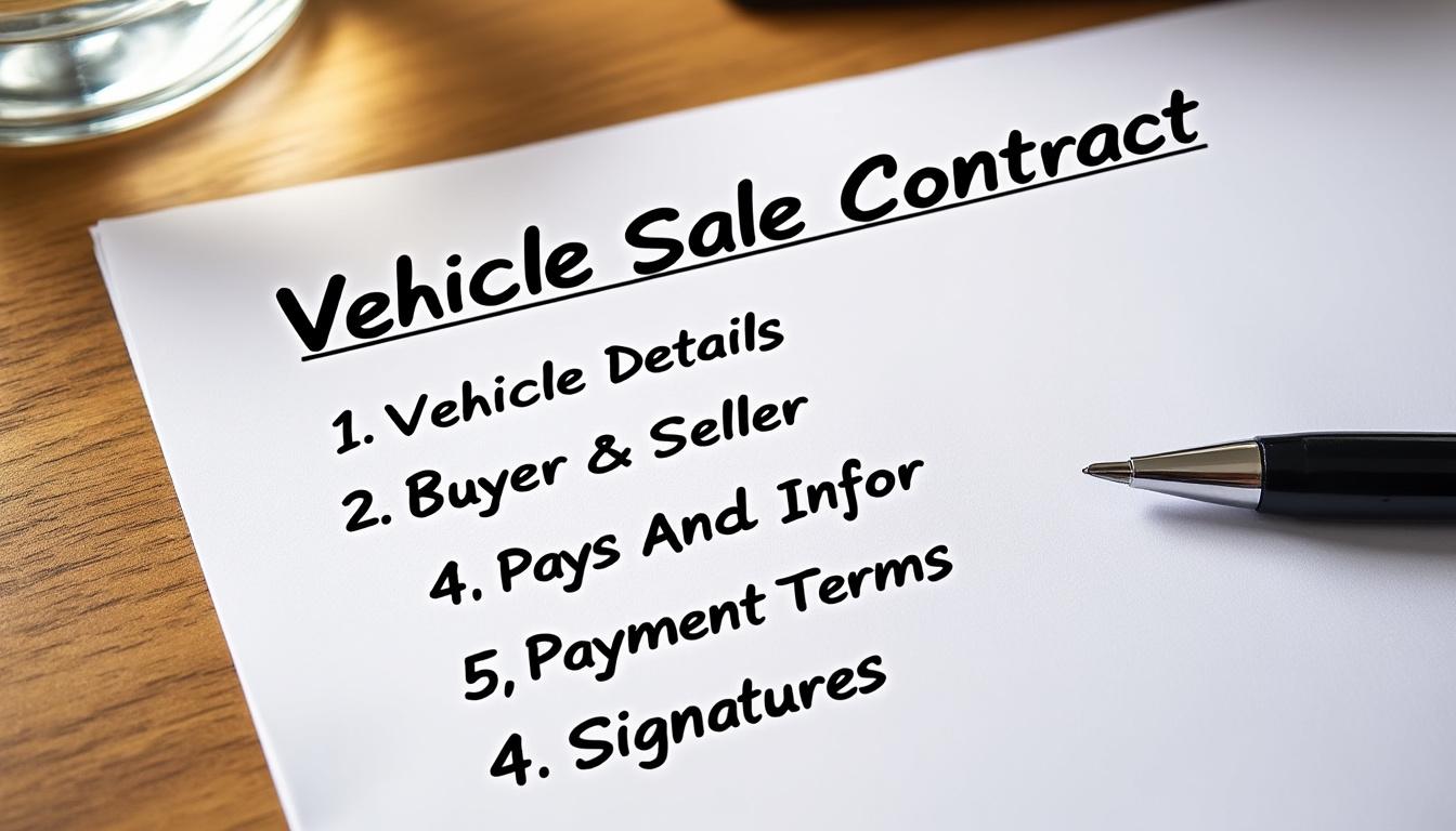 découvrez les étapes clés pour rédiger efficacement un acte de vente pour votre véhicule tout-terrain moto. suivez nos conseils pratiques pour garantir une transaction claire et sécurisée, tout en respectant les exigences légales.