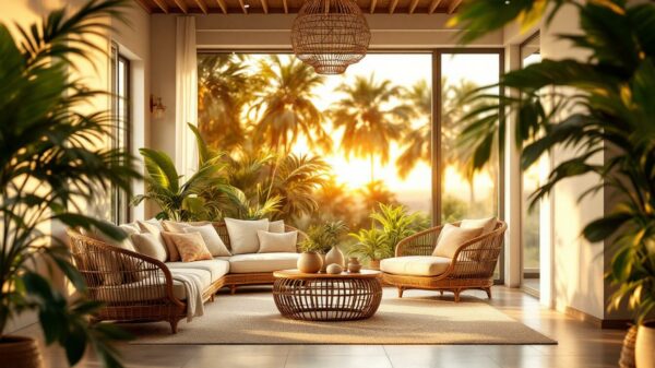 découvrez nos astuces déco tropicale pour un été frais et accueillant chez vous. transformez votre intérieur en un véritable havre de paix exotique et lumineux.