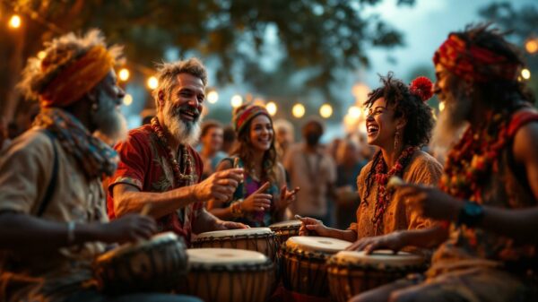 plongez dans l'univers de la musique du monde festive et découvrez comment ses rythmes entraînants éveillent l'esprit de fête et apportent joie et énergie à chaque célébration.