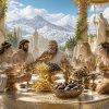 plongez dans les mystères du repas des dieux de l'olympe et explorez son impact fascinant sur la culture grecque antique.