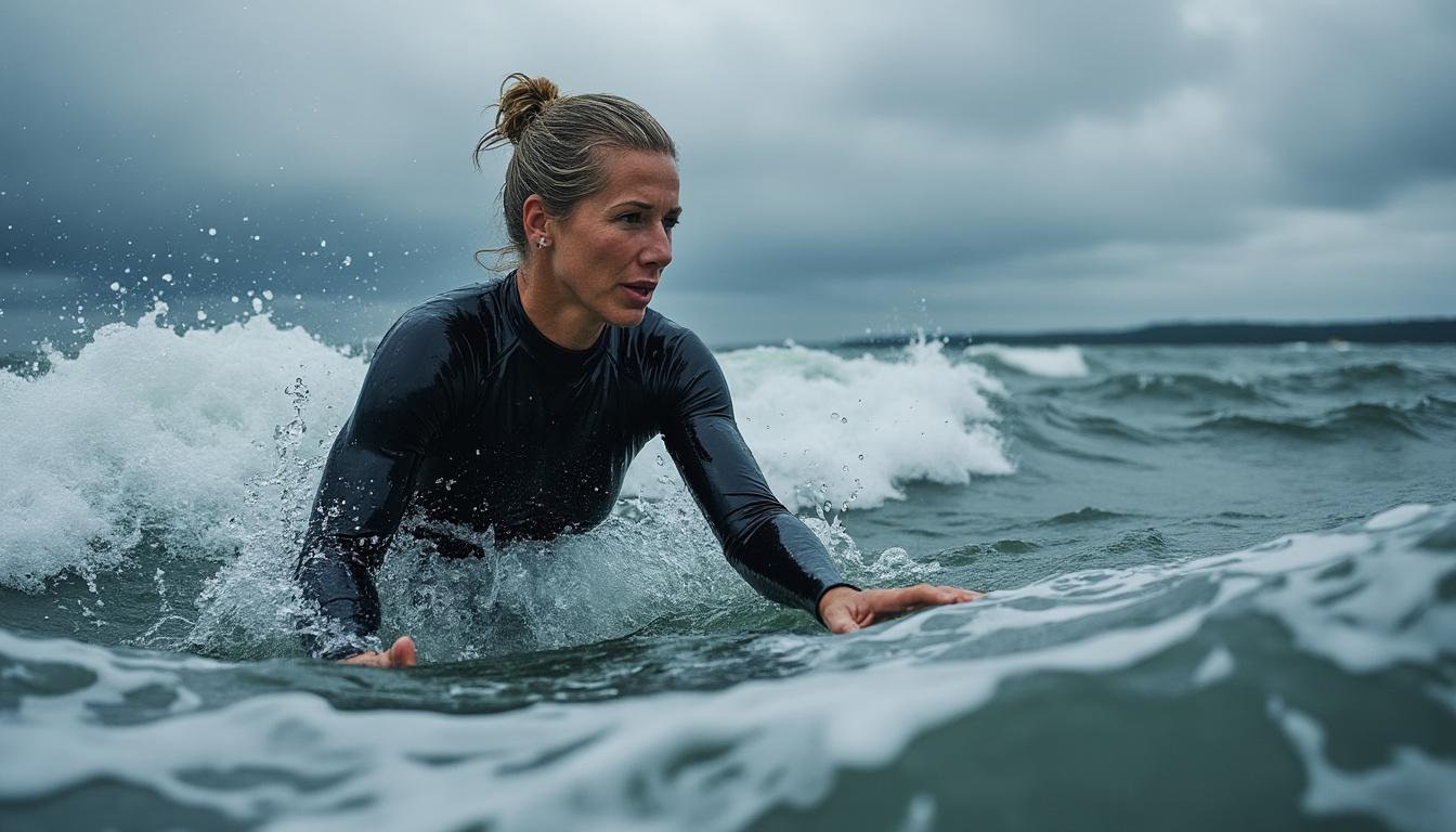 découvrez comment diana nyad a bravé les dangers des requins lors de ses défis de nage en mer, incarnant le courage et la détermination face aux plus grands périls des océans.