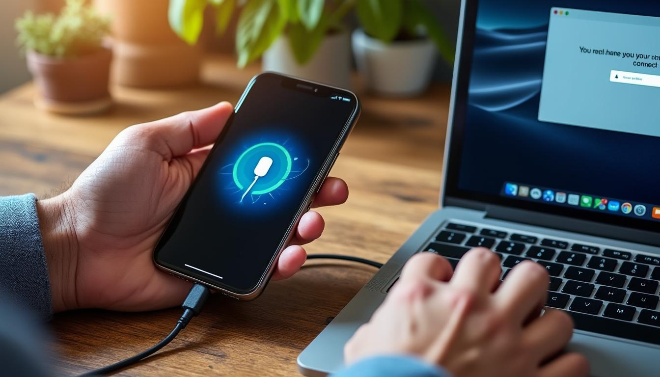 découvrez les étapes essentielles pour connecter facilement votre téléphone portable à votre ordinateur. suivez notre guide pratique pour transférer des fichiers, synchroniser vos données et profiter d'une connexion fluide entre vos appareils.