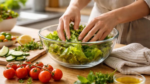 découvrez comment fatiguer une salade pour obtenir une texture parfaite et une présentation réussie grâce à nos meilleurs conseils pratiques et simples.
