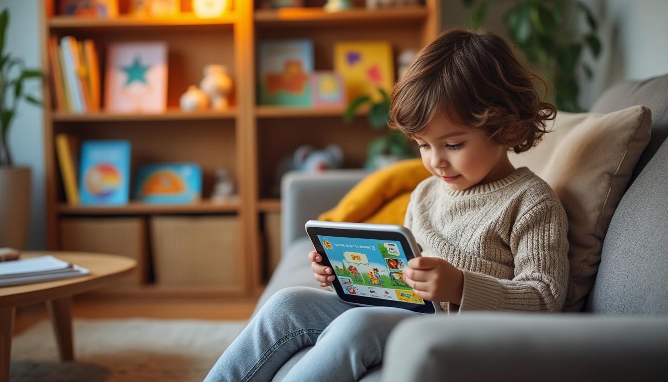 découvrez notre guide d'achat dédié aux tablettes tactiles pour enfants, spécialement sélectionnées par gulli. plongez dans l'univers innovant de la technologie kurio et trouvez la tablette idéale pour allier divertissement et apprentissage en toute sécurité.