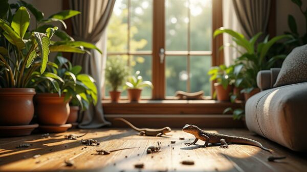 découvrez les risques liés à la cohabitation avec des salamandres dans la maison et les précautions à prendre pour assurer votre sécurité et celle de vos animaux.