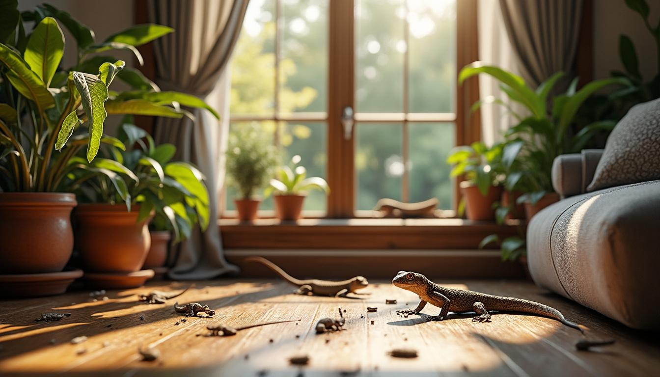 découvrez les risques liés à la cohabitation avec des salamandres dans la maison et les précautions à prendre pour assurer votre sécurité et celle de vos animaux.