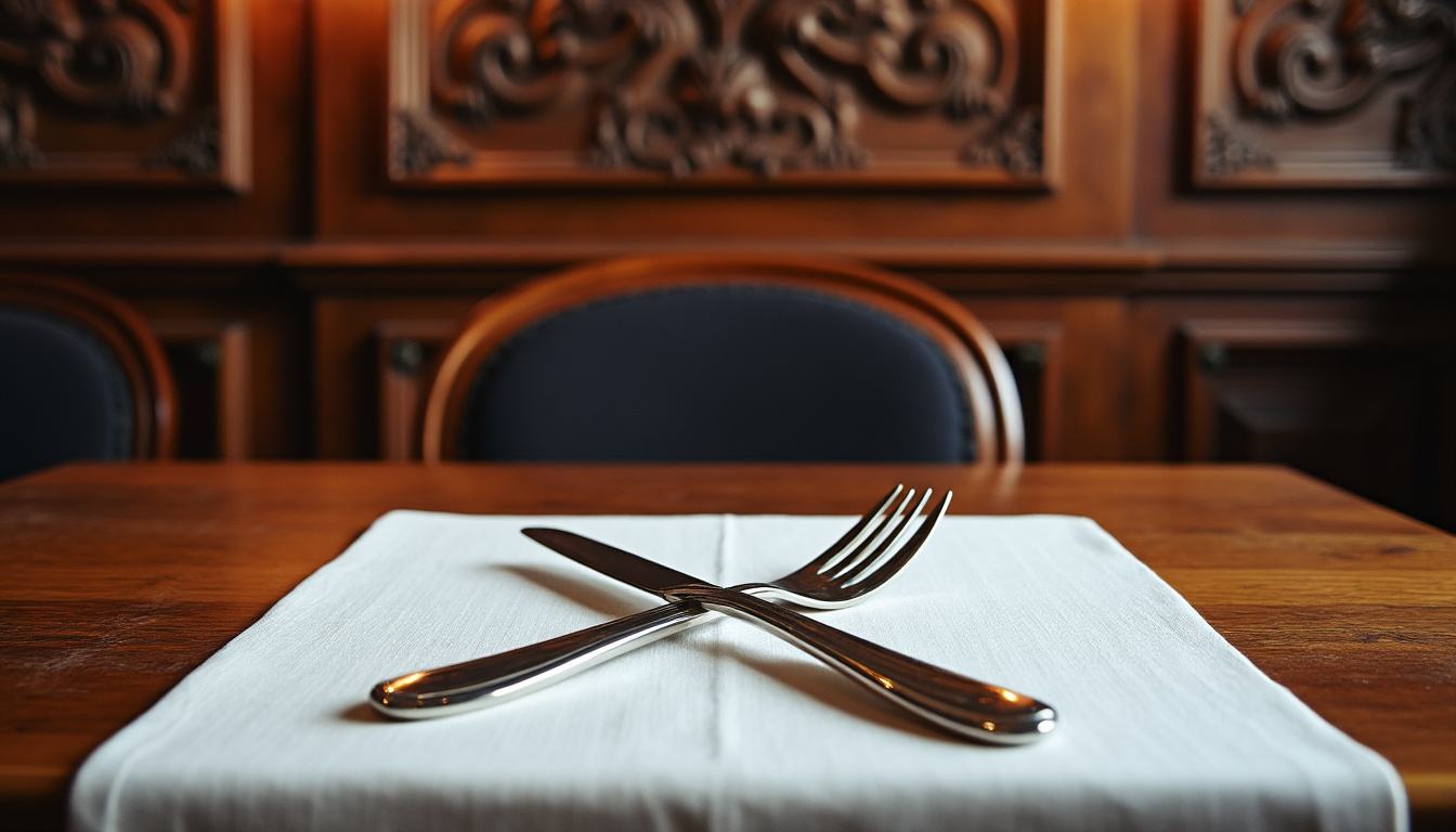découvrez la signification du couvert croisé dans l'assiette et les règles d'étiquette à respecter lors d'un repas formel. maîtrisez ce code discret pour impressionner lors de vos prochains dîners !