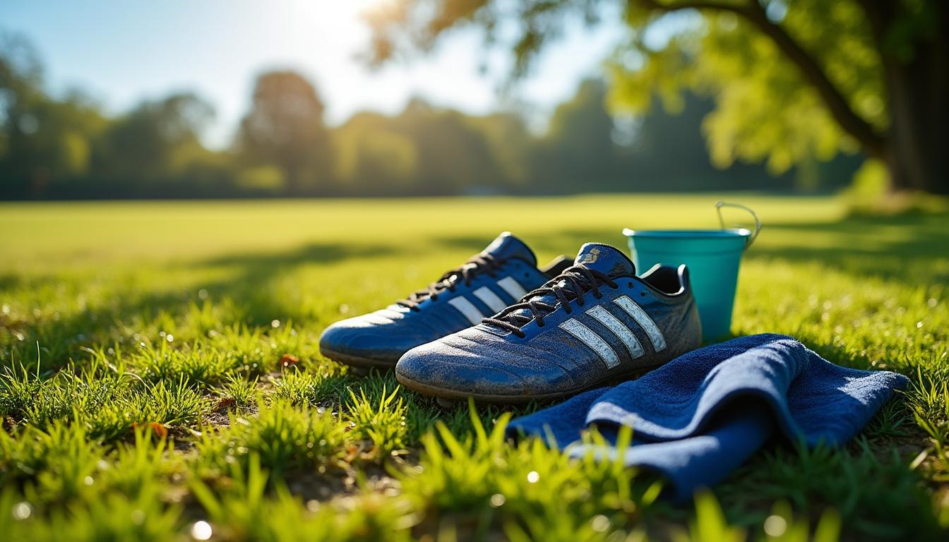 découvrez notre guide ultime pour nettoyer vos chaussures de rugby comme un pro. suivez des conseils pratiques et des astuces d'experts pour prolonger la durée de vie de vos crampons et garantir une performance optimale sur le terrain.