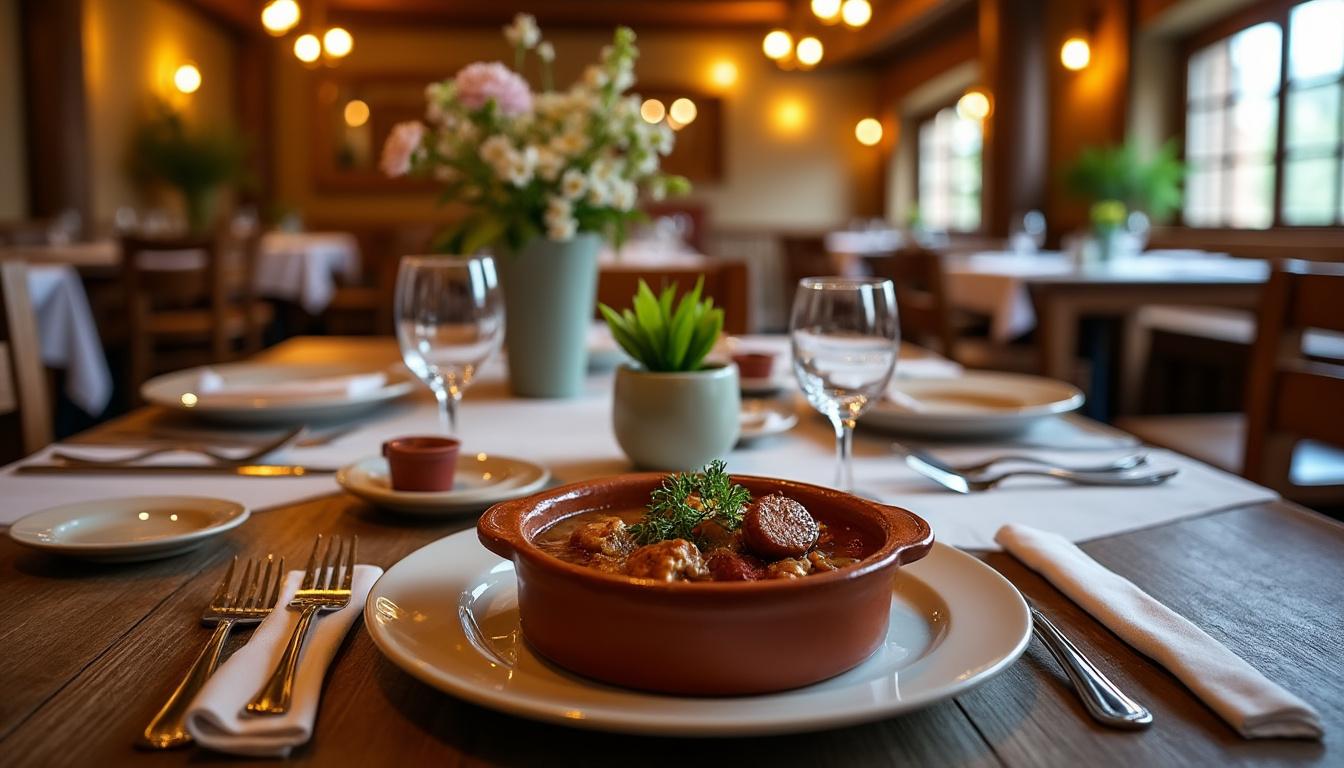 découvrez notre sélection des meilleurs restaurants de castelnaudary pour déguster un authentique cassoulet. savourez des recettes traditionnelles préparées avec passion et ingrédients locaux. éveillez vos papilles et vivez une expérience culinaire inoubliable dans la ville du cassoulet !