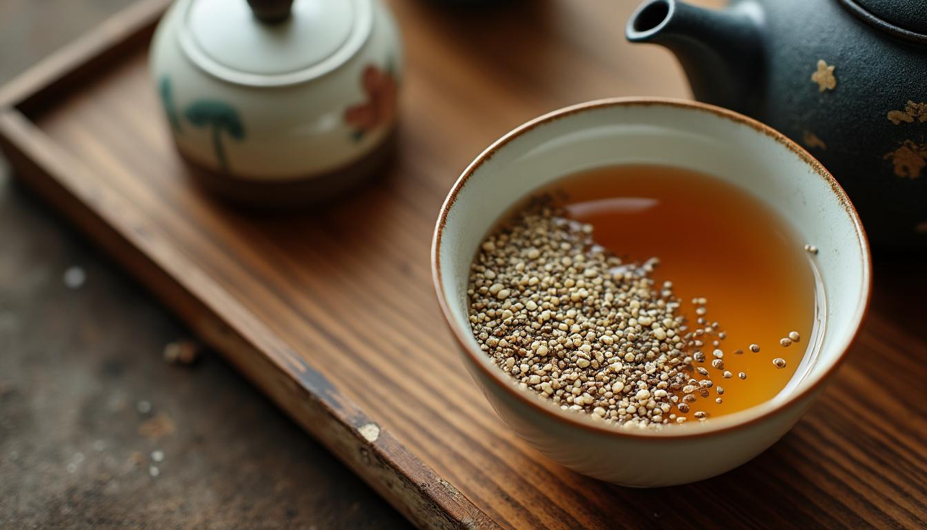 découvrez les bienfaits apaisants du thé japonais au riz soufflé, une boisson réconfortante parfaite pour illuminer vos journées grises. réveillez vos sens avec ses saveurs délicates et profitez d'un moment de détente inégalé.