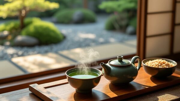 découvrez le thé japonais au riz soufflé, une boisson délicieuse et réconfortante parfaite pour illuminer vos journées grises. savourez ses arômes uniques et profitez de ses bienfaits énergisants qui rehausseront votre moral et votre bien-être.