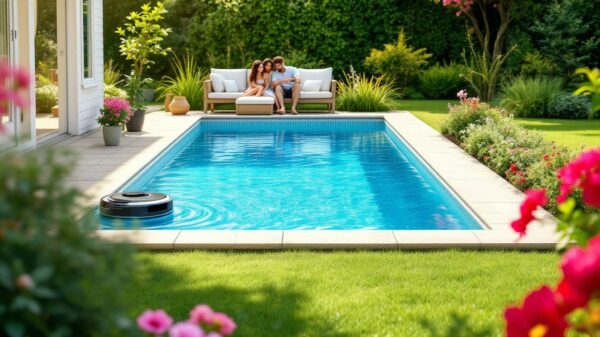 découvrez comment les aspirateurs de piscine robotisés peuvent simplifier l'entretien de votre piscine et préserver la beauté de votre jardin.