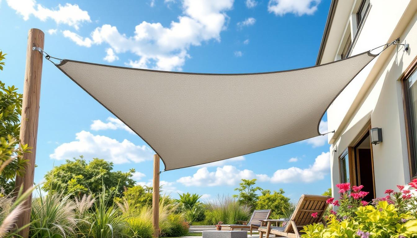 découvrez les avantages d'une voile d'ombrage sur mesure pour votre jardin : esthétique, protection optimale contre le soleil et adaptation parfaite à votre espace extérieur.
