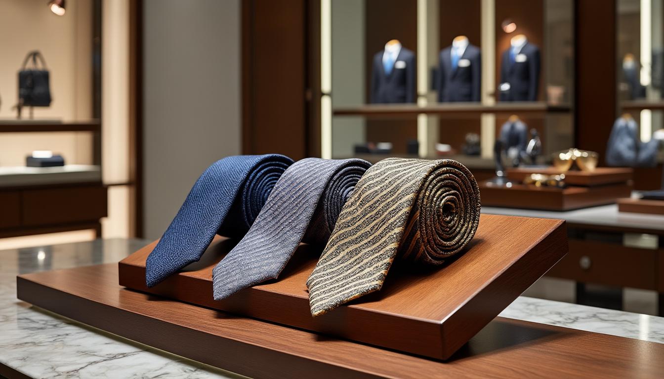 découvrez les cravates pour homme salvatore ferragamo, véritables symboles d'élégance intemporelle. alliant sophistication et qualité, chaque cravate reflète le savoir-faire artisanal de la marque, idéale pour ceux qui souhaitent affirmer leur style avec distinction.