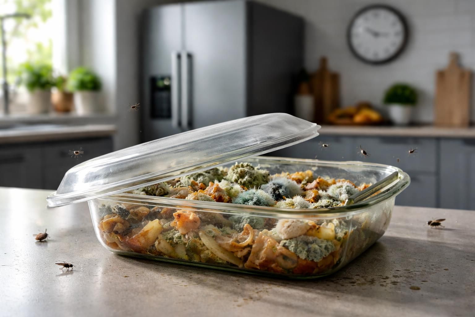 découvrez les risques liés aux plats oubliés hors du frigo et apprenez comment préserver votre santé en évitant les intoxications alimentaires.