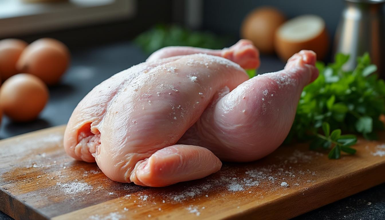 découvrez les risques insoupçonnés et les conséquences sur la santé de consommer du poulet congelé depuis 3 ans. informations essentielles pour garantir votre sécurité alimentaire !