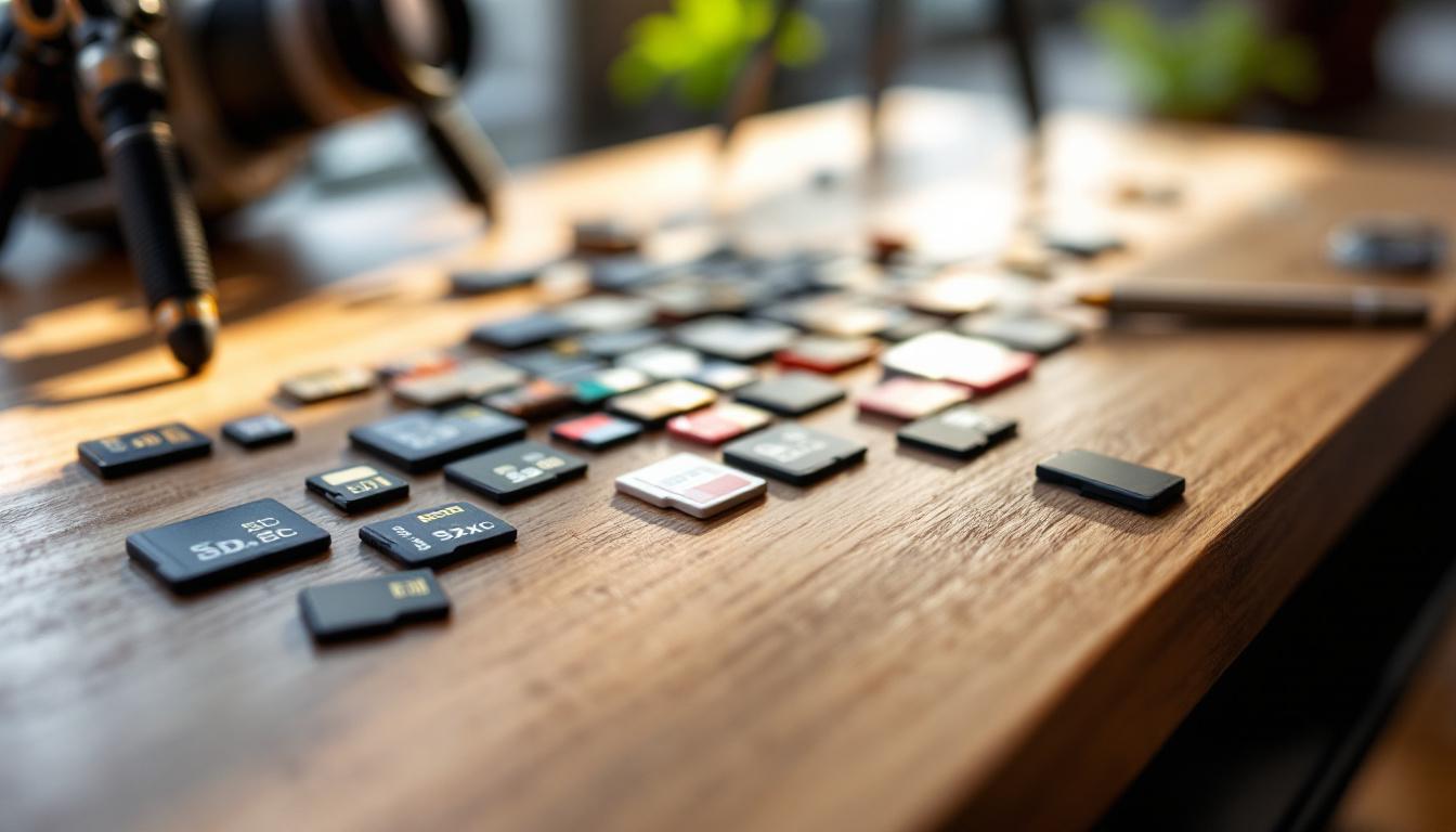 découvrez les fonctionnalités essentielles d'une carte sd pour appareil photo, incluant la capacité de stockage, la vitesse de transfert et la compatibilité pour capturer vos moments précieux en haute qualité.