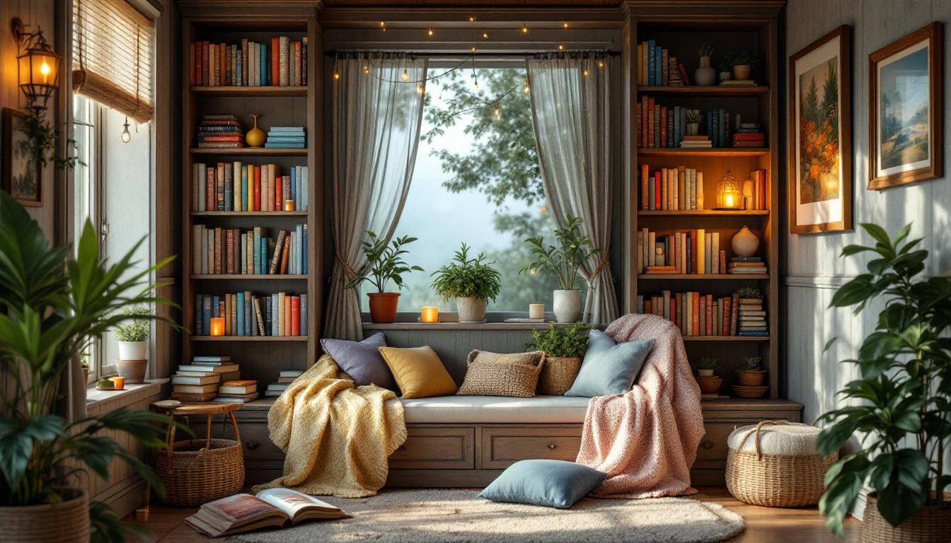 découvrez les meilleures idées de décoration pour créer un book nook charmant et cosy, parfait pour vos moments de lecture privilégiés.