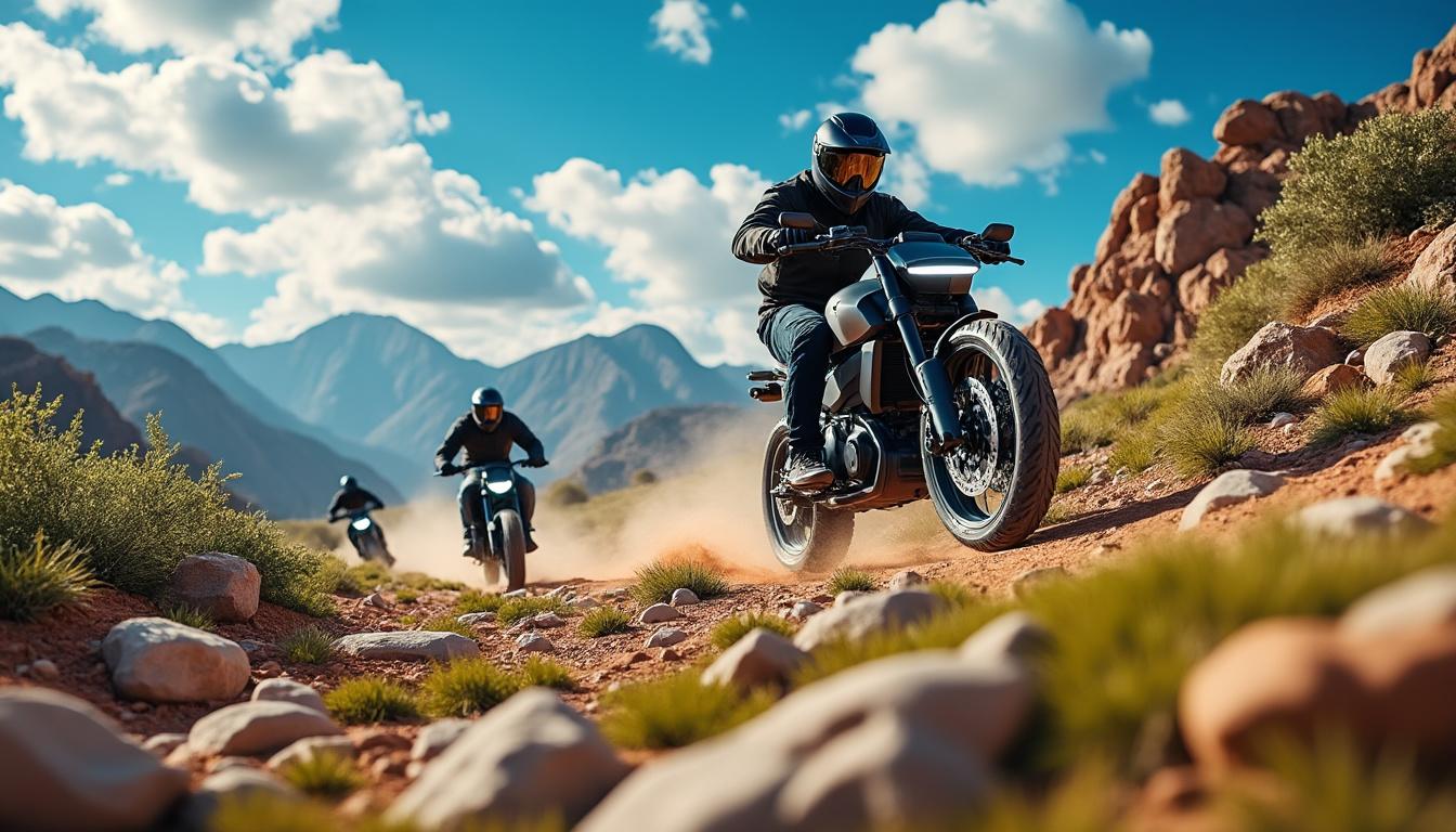découvrez l'univers passionnant des motos électriques off-road, une révolution pour les aventuriers tout-terrain. profitez de performances exceptionnelles, d'une écologie durable et d'une expérience de conduite inégalée. préparez-vous à explorer de nouveaux paysages sans renoncer à l'adrénaline.