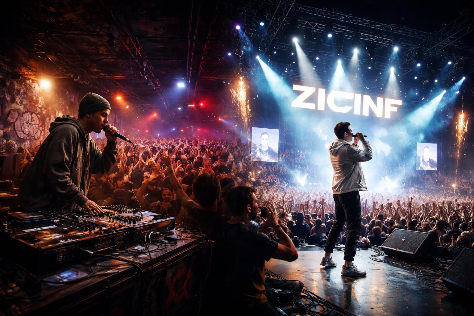 découvrez l'ascension impressionnante de zicinf, passant de l'underground à une place incontournable sur la scène musicale mainstream.