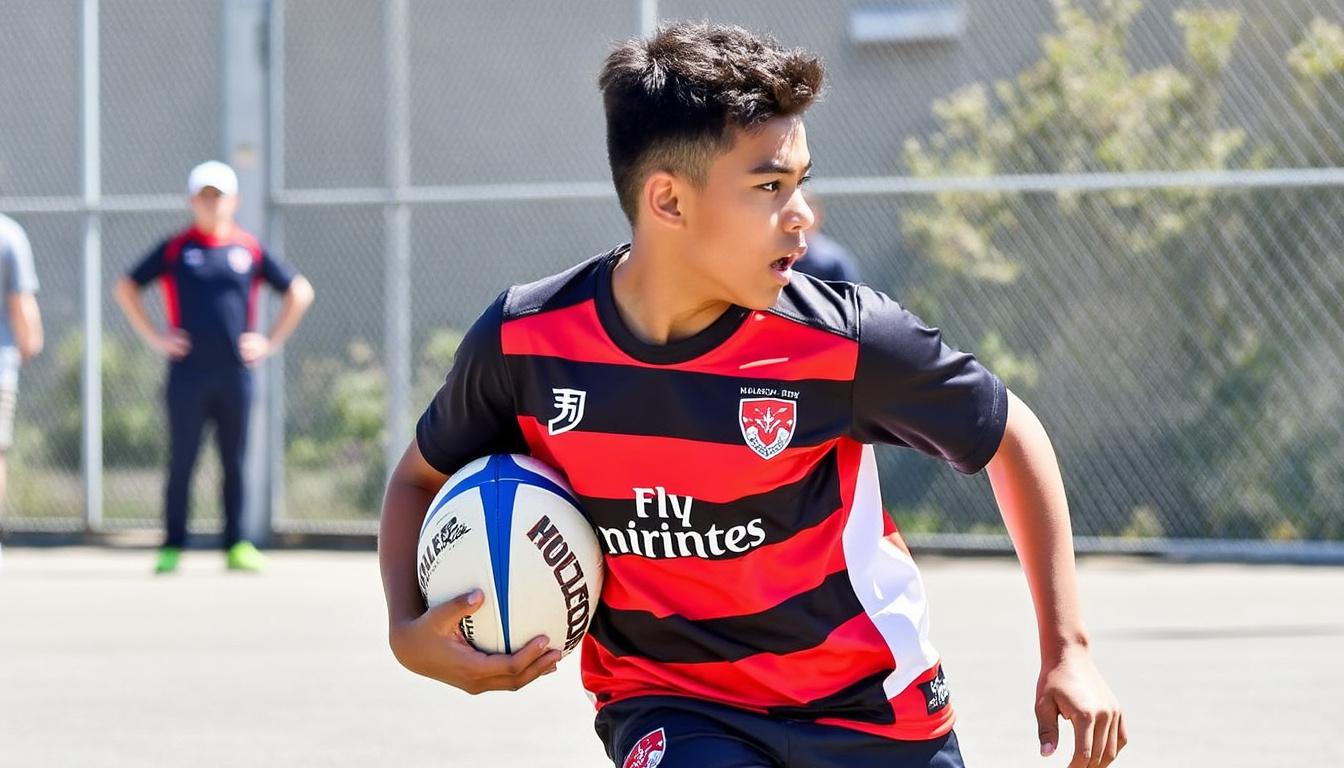 découvrez le maillot de rugby stade toulousain junior, un emblème de passion et d'engagement pour le rugby. conçu pour les jeunes champions, ce maillot incarne l'esprit de l'équipe et offre confort et style sur le terrain comme en dehors.