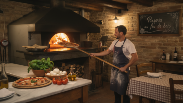 Pizzerias au feu de bois