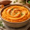 découvrez une recette facile et rapide de purée de patate douce onctueuse, prête en seulement 15 minutes pour un repas savoureux et healthy.