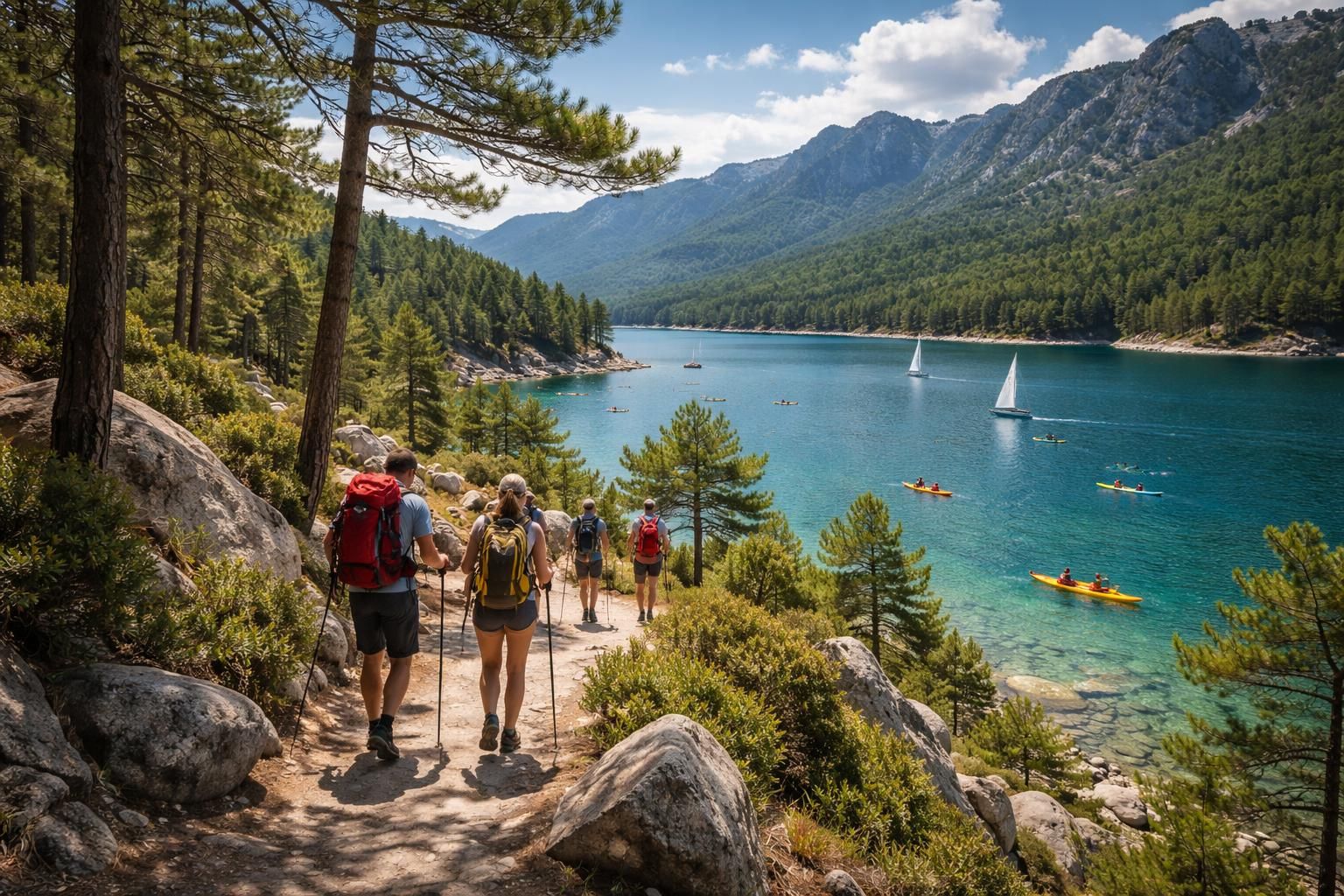découvrez les meilleures randonnées et activités sportives autour du lac de l'ospedale pour une aventure nature inoubliable en corse.