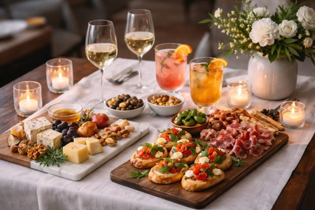 découvrez les secrets pour organiser un apéro dînatoire chic et inoubliable, alliant convivialité, saveurs raffinées et astuces élégantes.