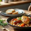 découvrez notre recette de cassoulet express au cookeo, une préparation rapide et simple qui ravira vos papilles. savourez ce plat traditionnel français revisité pour un repas convivial en un rien de temps.