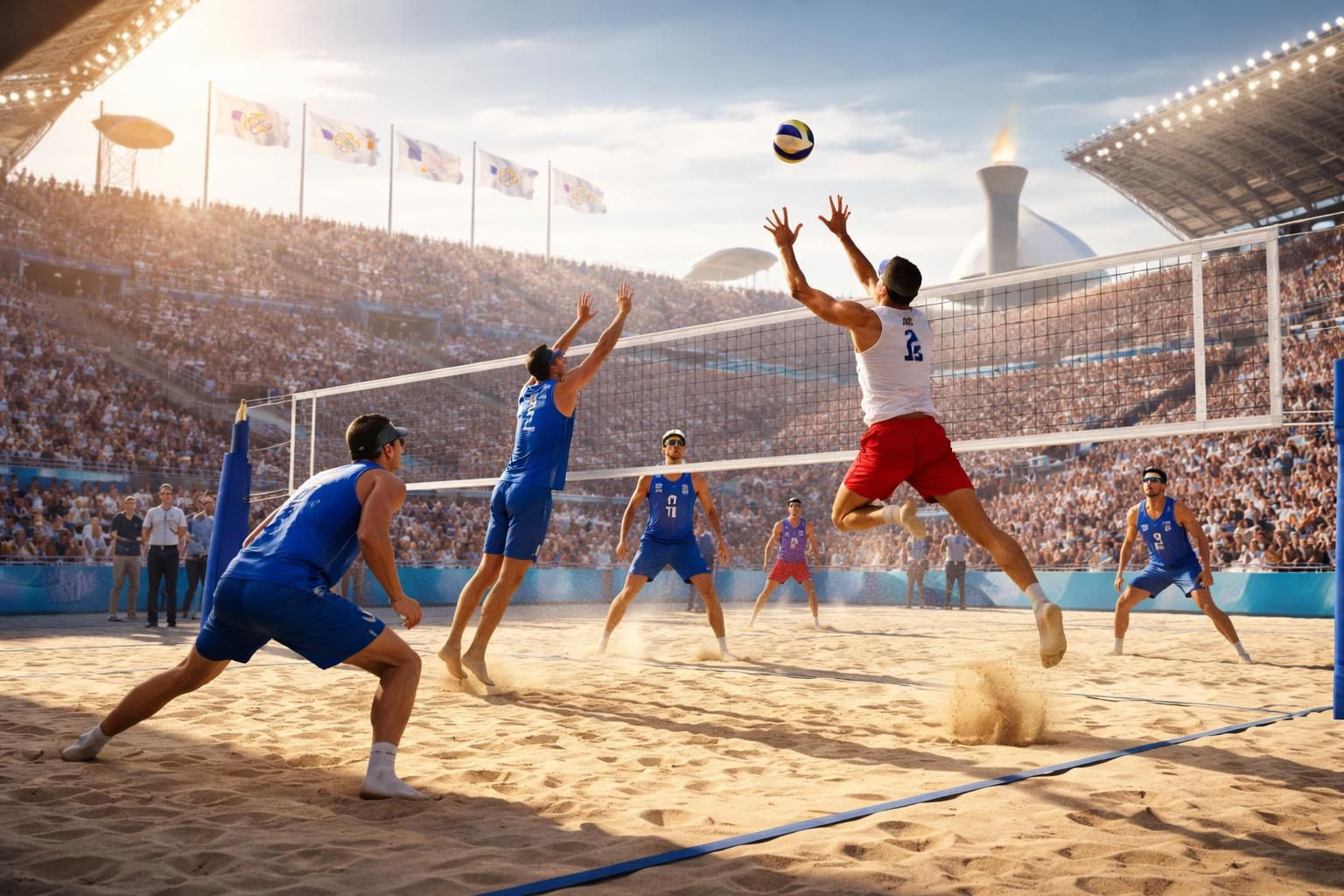découvrez le calendrier complet et les résultats en direct du volley-ball aux jeux olympiques d'été, votre source incontournable pour ne rien manquer des compétitions et des performances des athlètes.