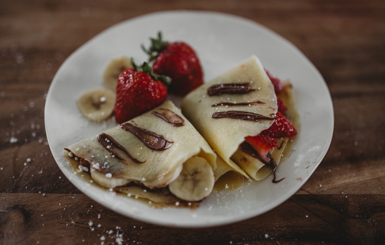 crêpes au lait