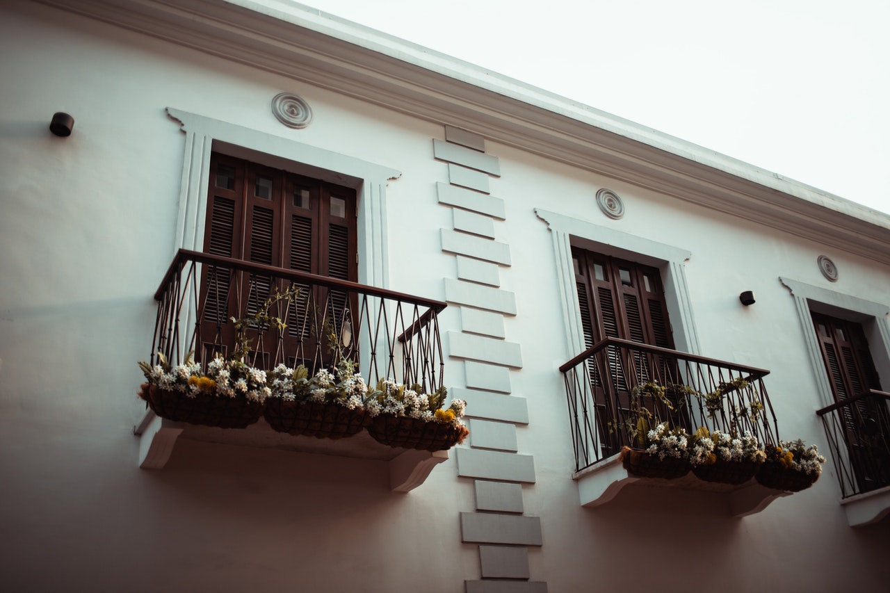 un balcon