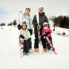 voyage de ski en famille